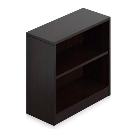 Gec Offices To Go 1 Shelf Bookcase in Espresso - Executive Modular Furniture SL30BC-AEL
